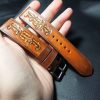 Personalize Leather Watch Strap