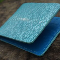 Turquoise Stingray Leather Wallet