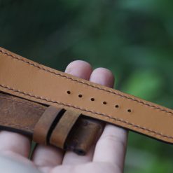 Leather Watch Strap For Oris Aquis 41mm