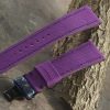 Purple Canvas Watch Strap